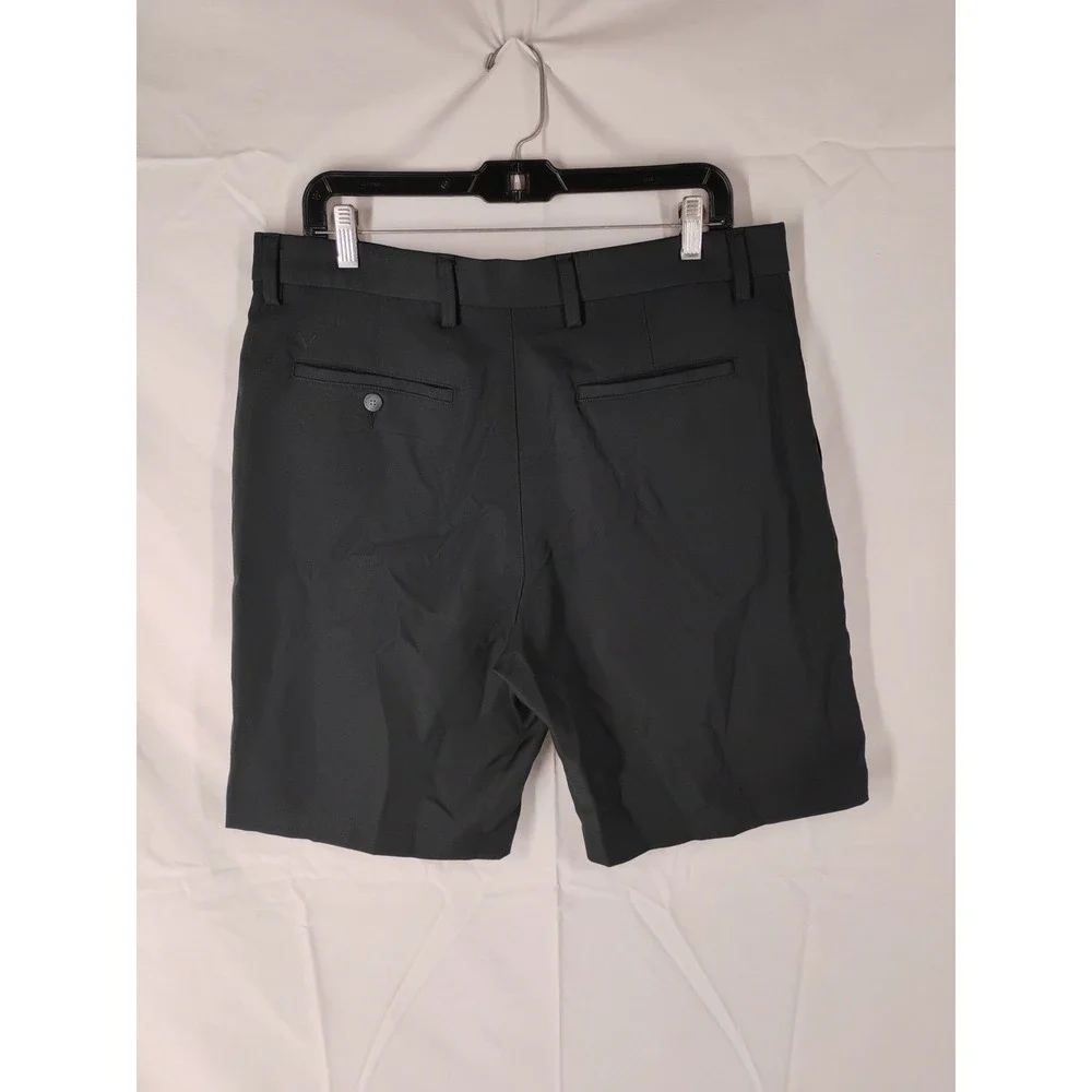 Callaway‎ Men's 34 Black Golf Shorts Lightweight Smooth Polyester